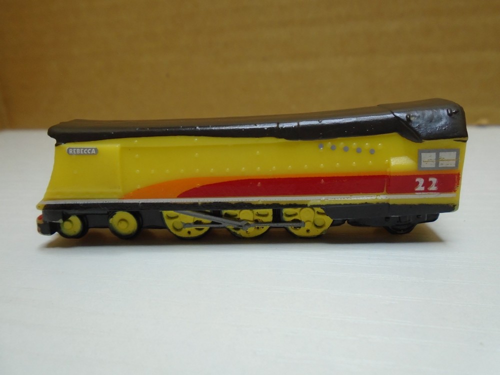 THOMAS TRAIN RUBBER REBECCA TRAIN ENGINE 3" FIGURE (TH115)