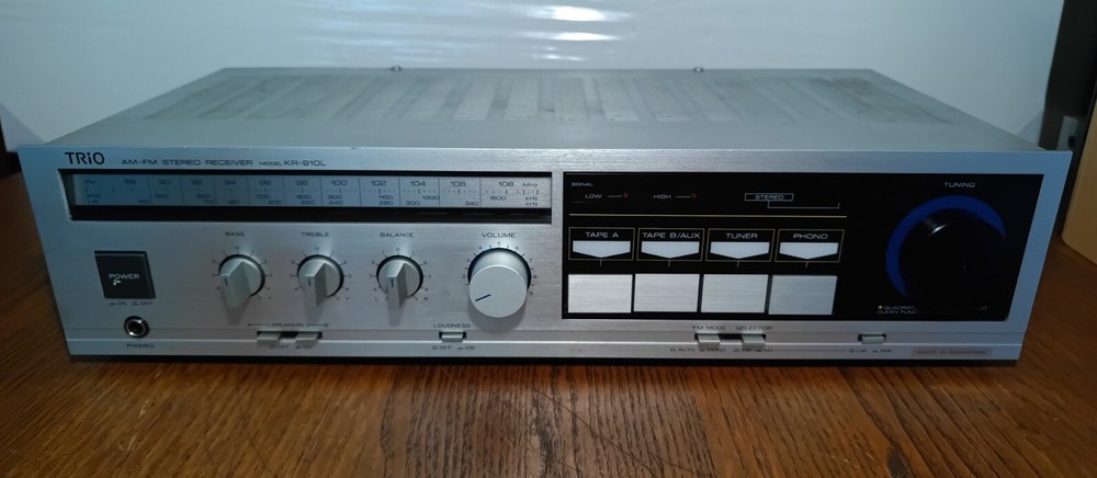 Trio-Kenwood KR-910L Hifi Receiver Integrated Amplifier + Phono Input SERVICED*