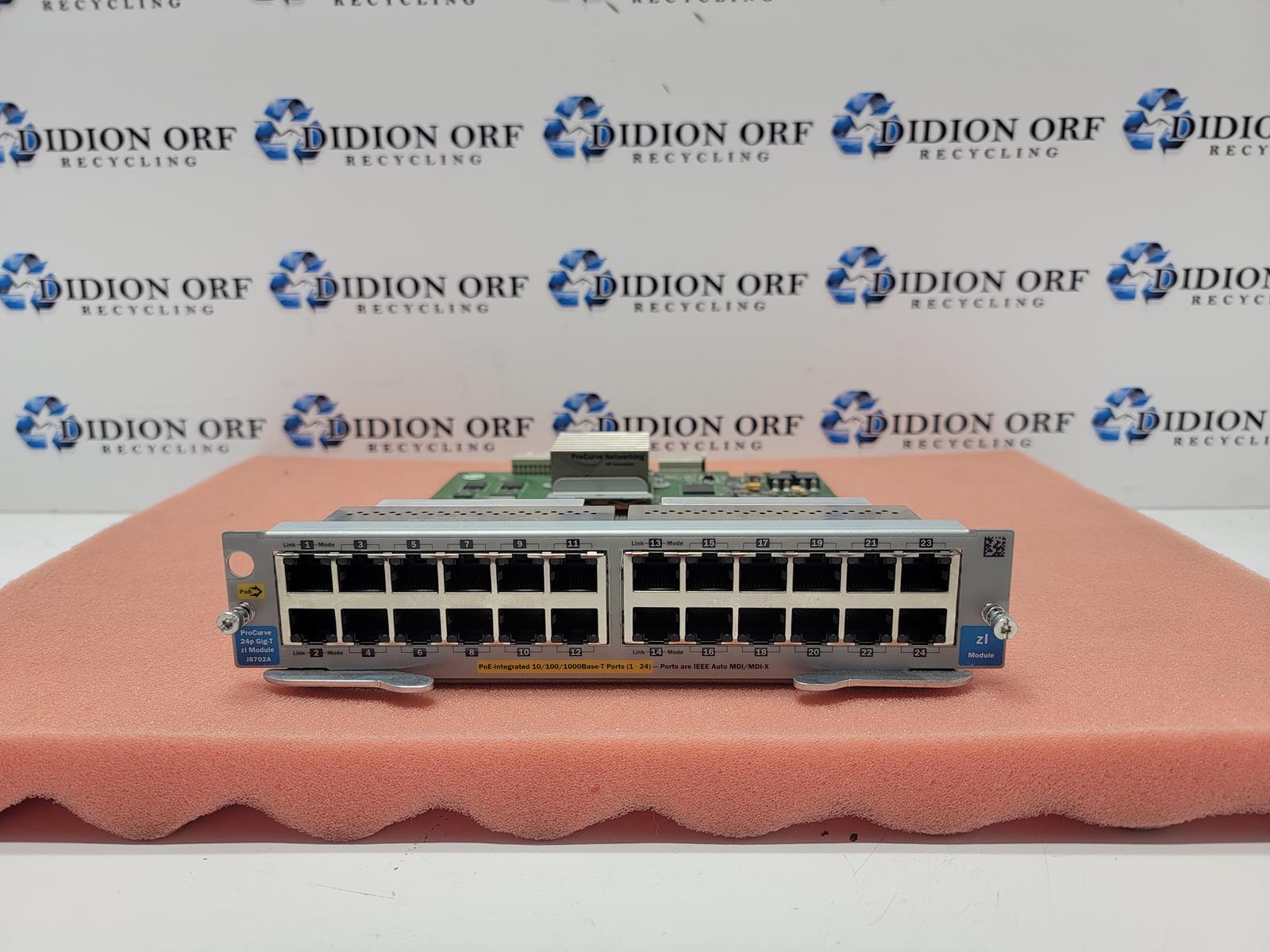 HP J8702A PROCURVE 24 PORT SWITCH Module, GRADE A SKU 6769