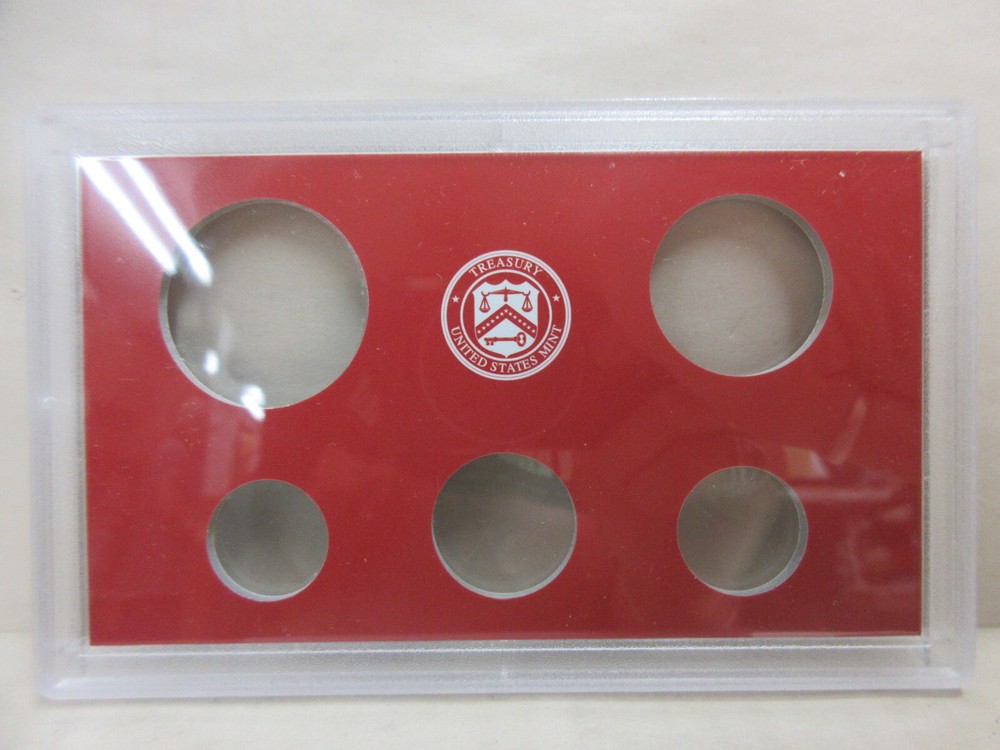 EMPTY PACKAGING Box Lenses & COA for 2003 United States Mint Silver Proof Set