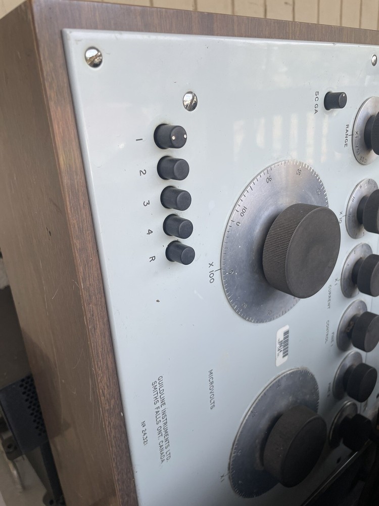 Rare Guildline Type 9174 Potentiometer EMF - Not Tested