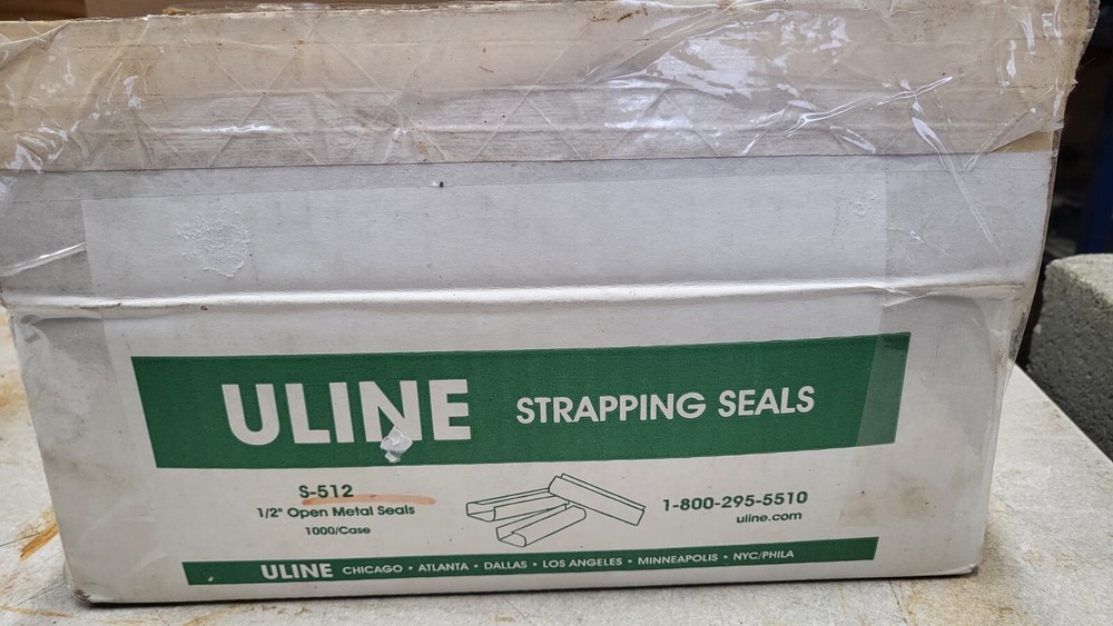 U-LINE S-512 POLY STRAPPING SEALS