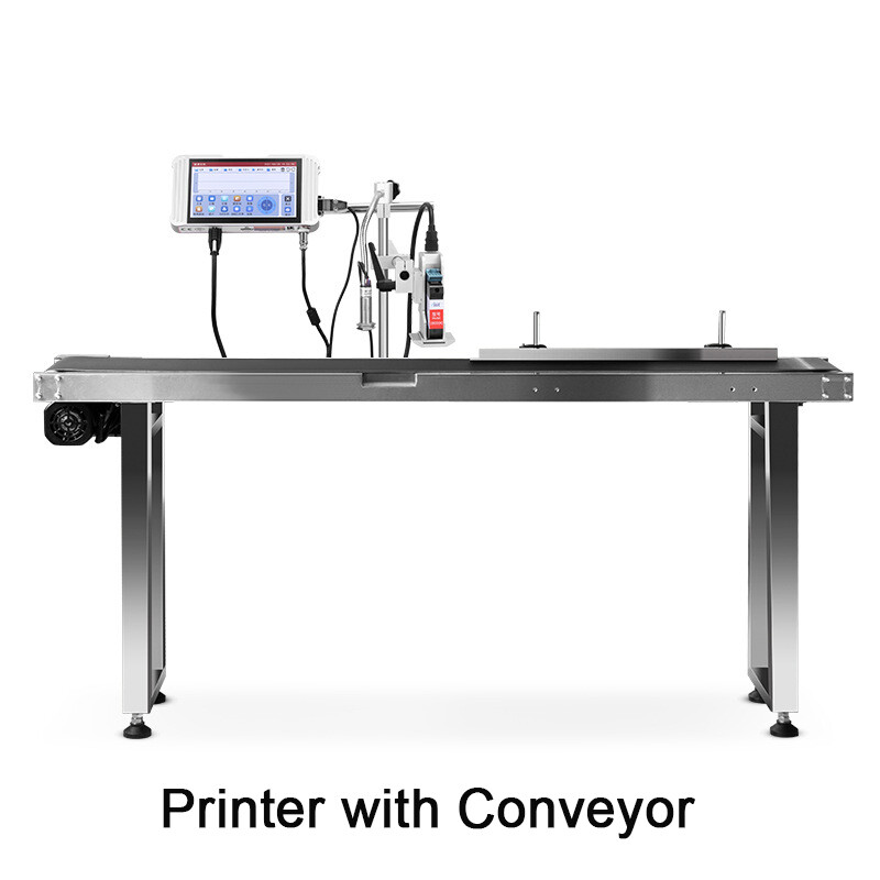 Automatic Conveyor Table / Paging machine with Inkjet Printer Production Line
