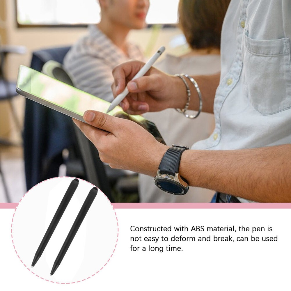2 Pcs Portable Point Stylus Screen Touch Pen Convenient
