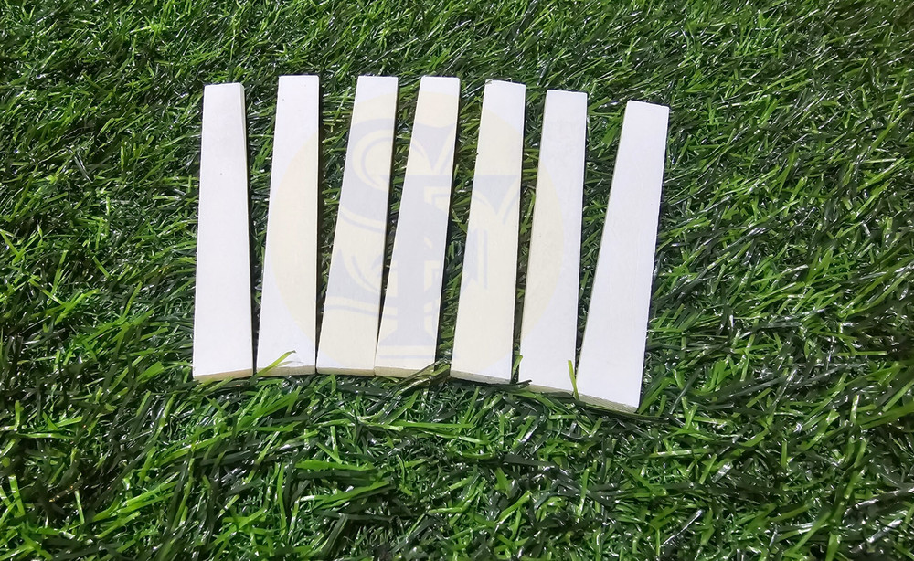 White Bleached Bone Saddle Blanks ,Bass Classical Guitar