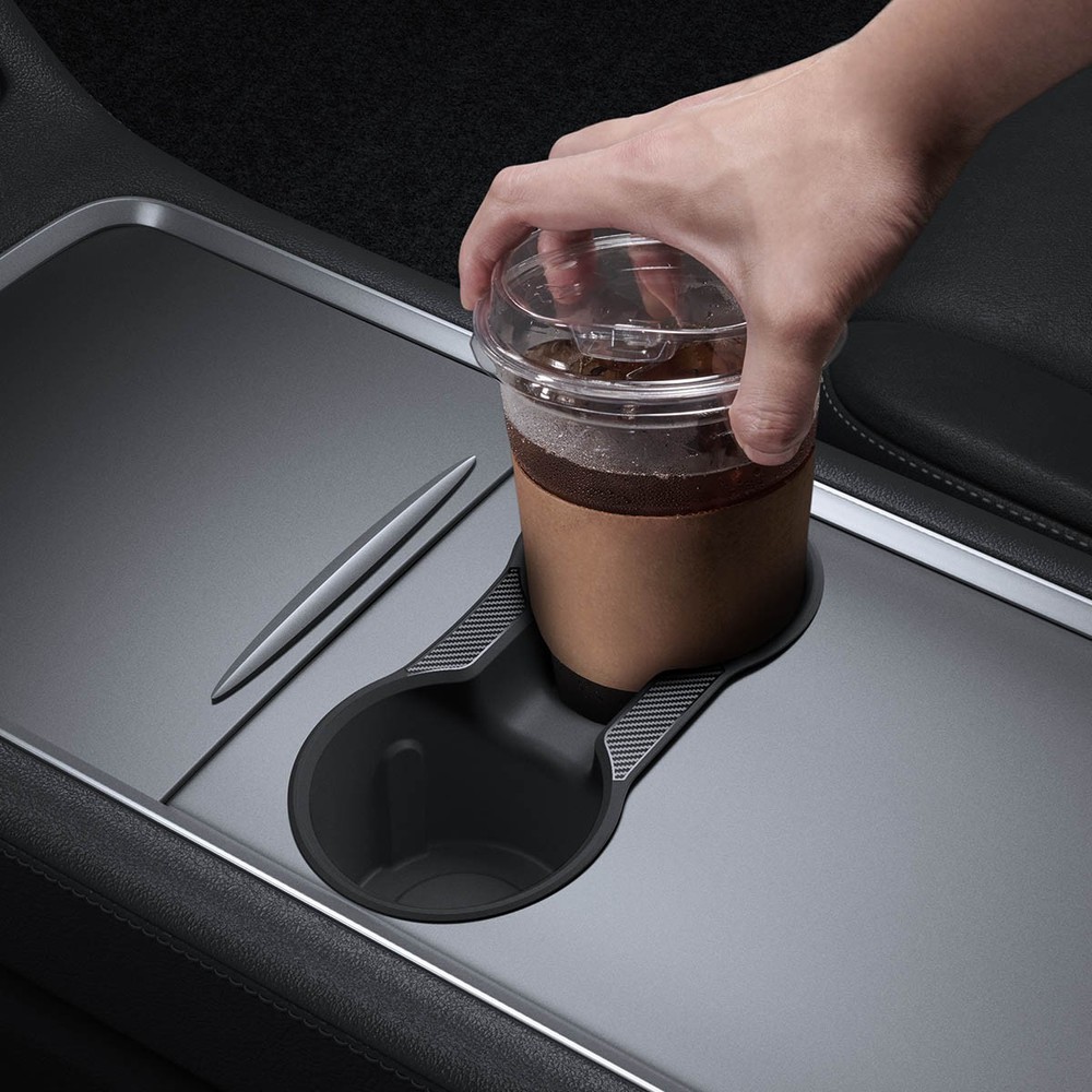 For Tesla Model 3 / Y | Spigen Center Console Cup Holder Insert TO211