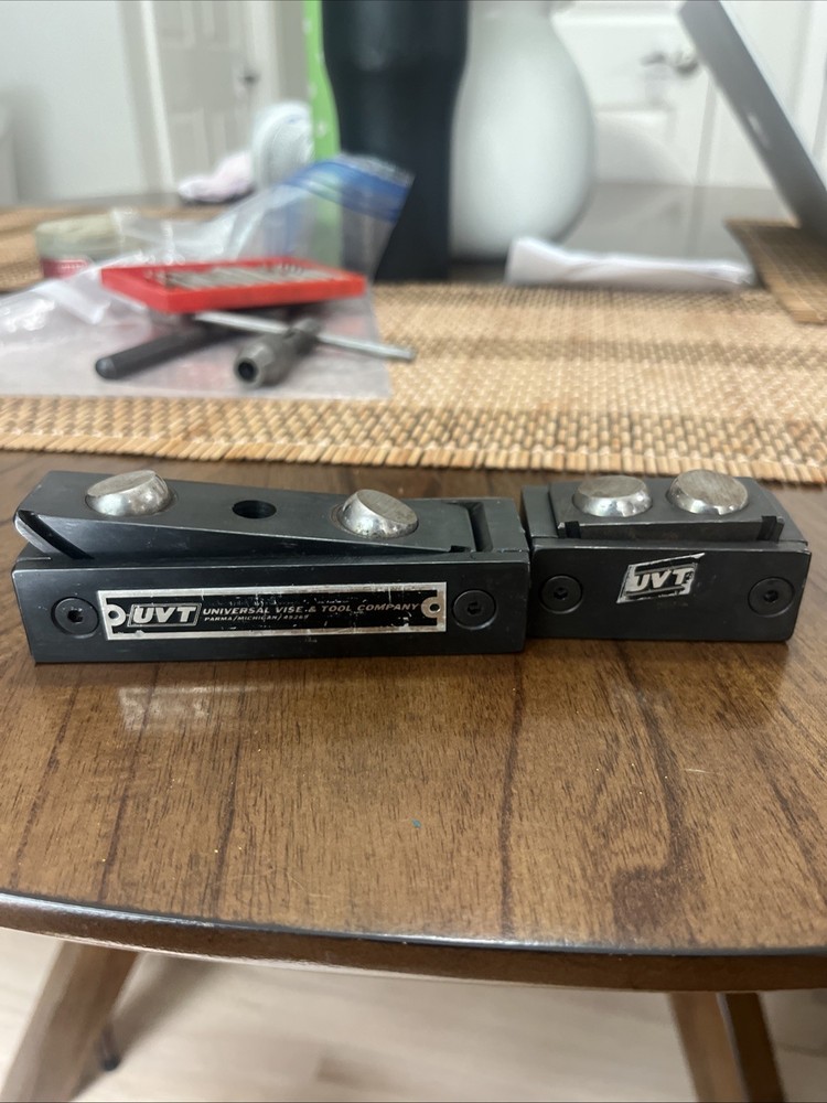 UVT Universal Vise & Tool Precision Tooling Blocks – Workholding Machinist Setup