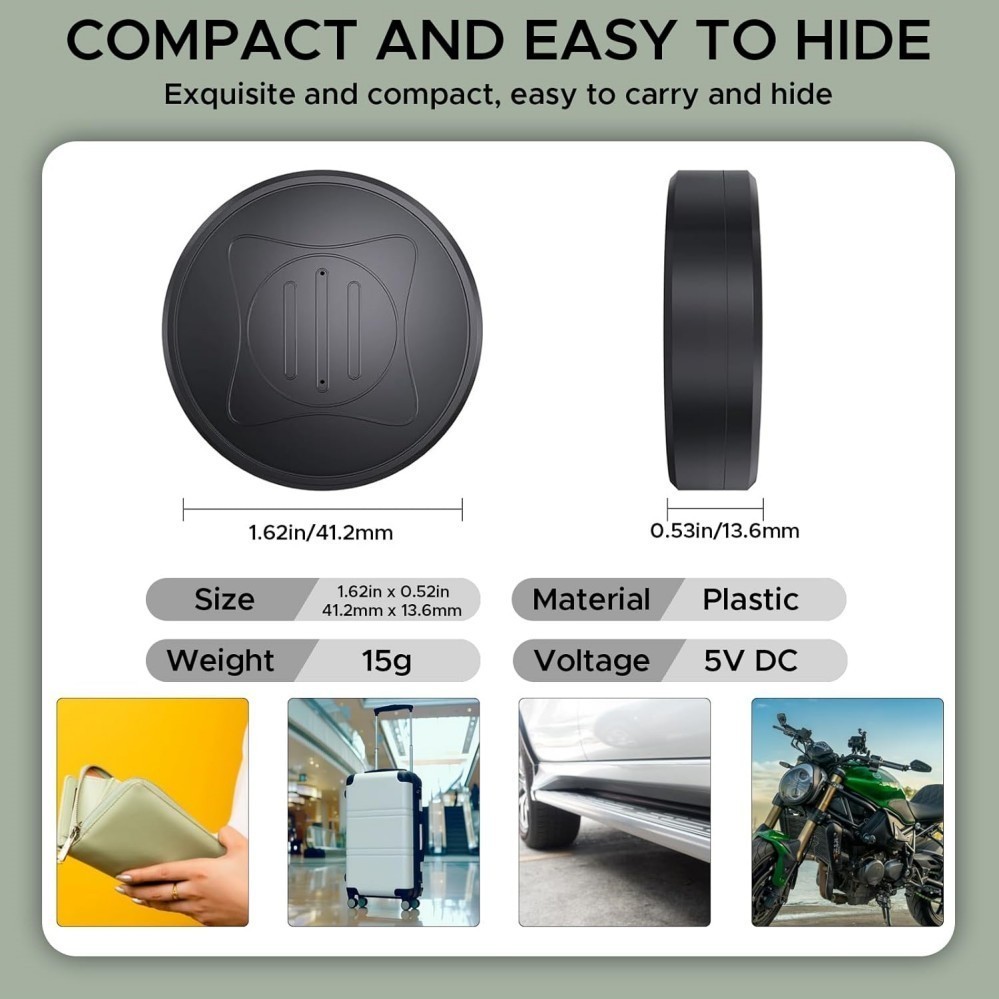 Time GPS Tracker-Mini GPS Car Tracker Magnetic Device Wireless Universal Real