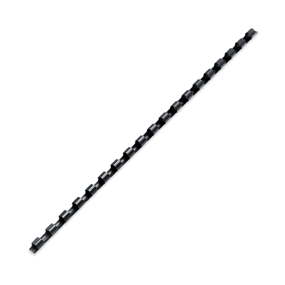 200 Pack Plastic Binding Comb Spines, 1/4 Inch Diameter, 25 Sheet Capacity, f...