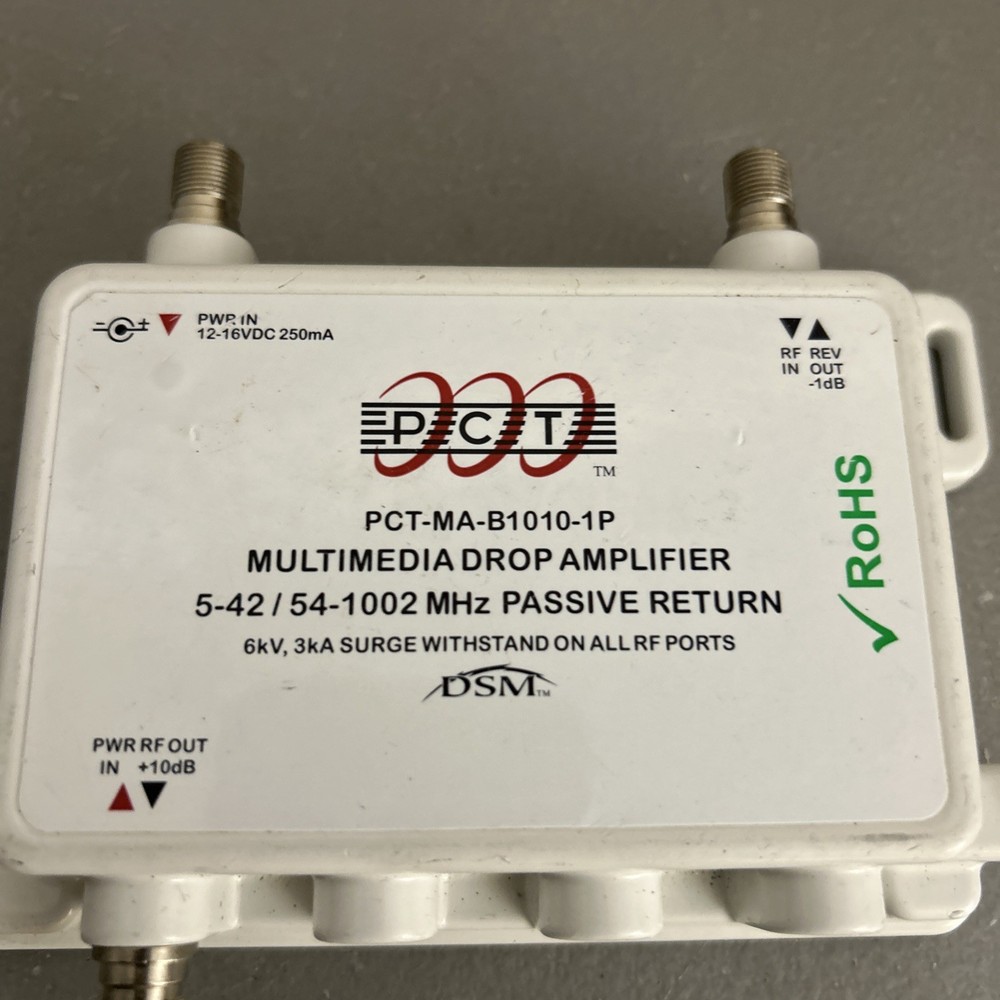 pct multimedia drop amplifier PCT-MA-B1010-1P
