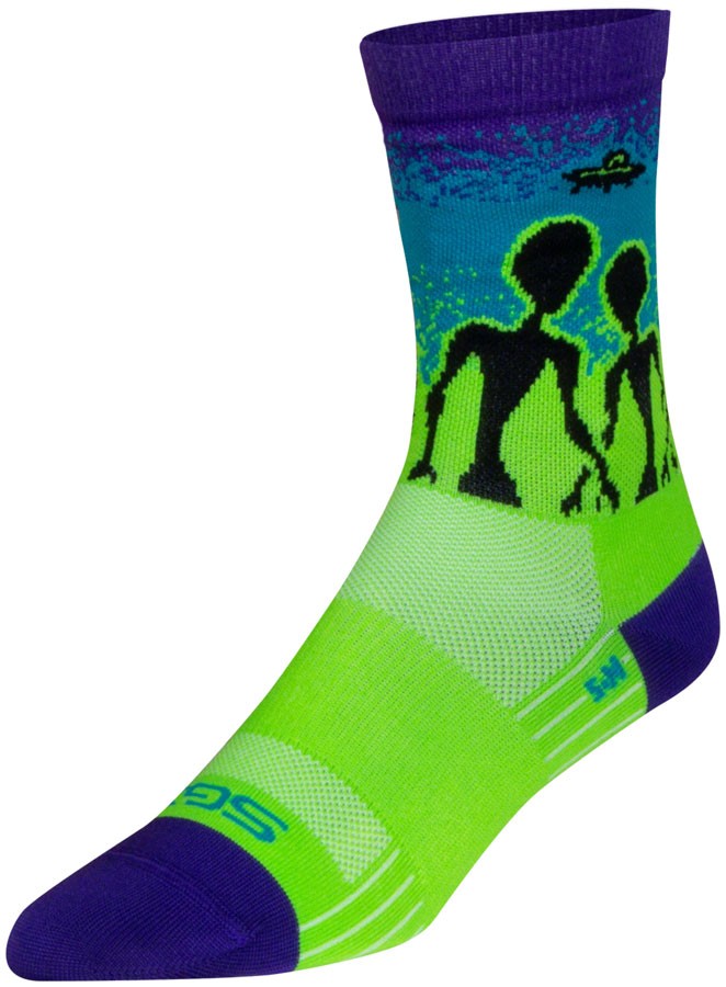 SockGuy Visitors SGX Socks - 6", Small/Medium