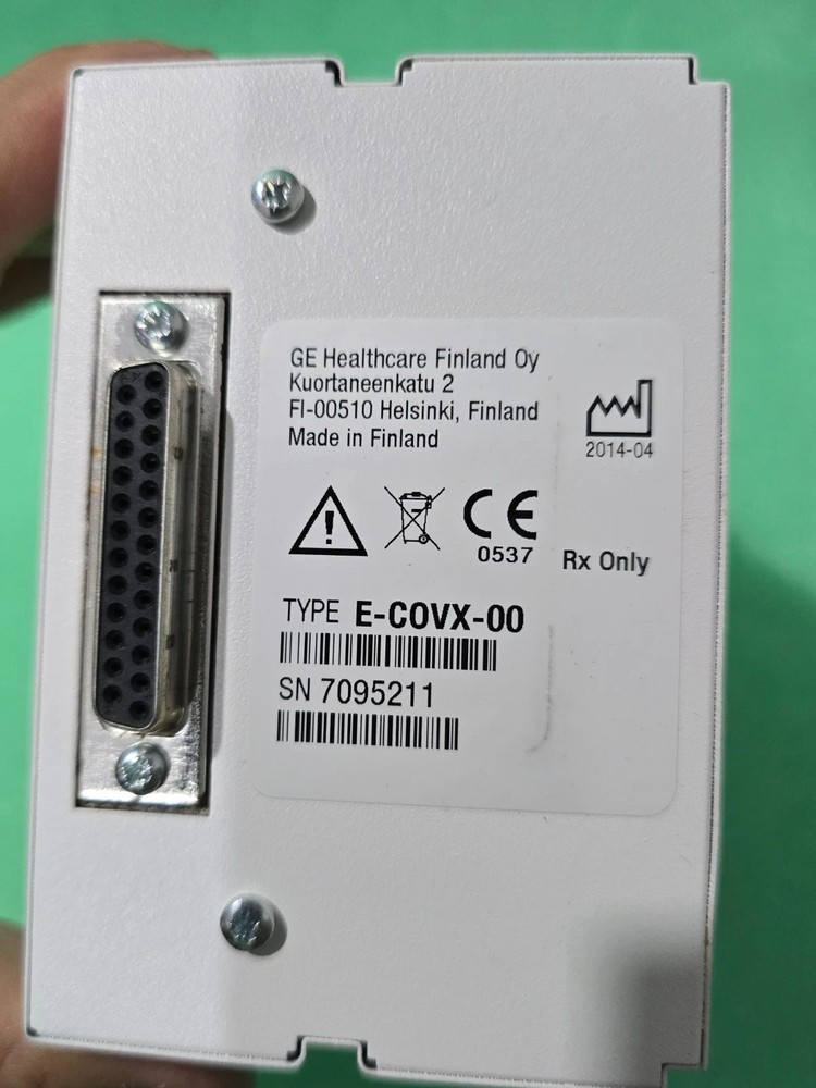 Used GE E-COVX-00 Agent Gas Module & GE Blank Module M1024982