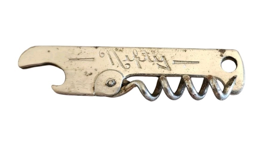 Vintage "Nifty" Bottle Opener with Corkscrew Vaughan, Chicago, IL