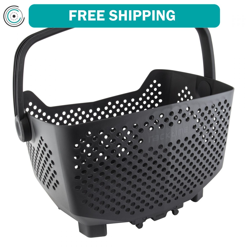 Racktime BaskIt Edge Black Composite 16.9x9.4x11.4`