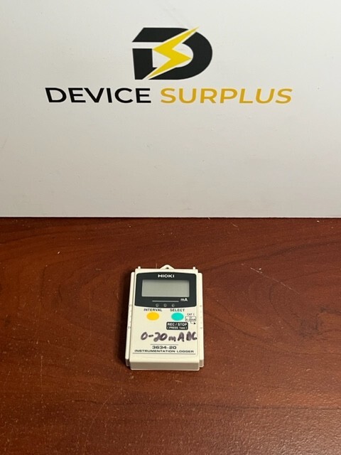 HIOKI 3634-20 Instrumentation Logger