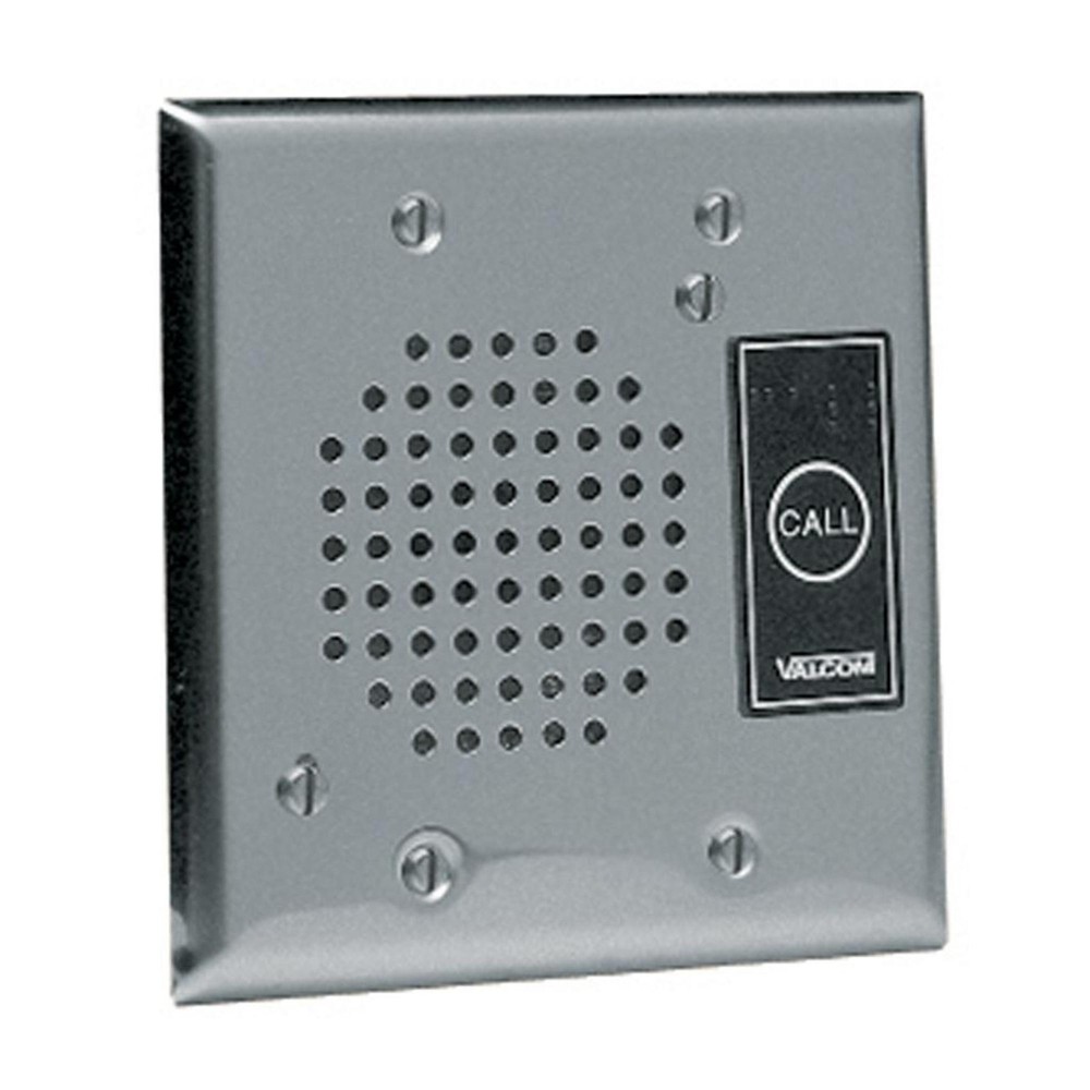 Valcom - V-1072A-ST - Valcom V-1072A-ST Intercom Door Station - Cable - Flush