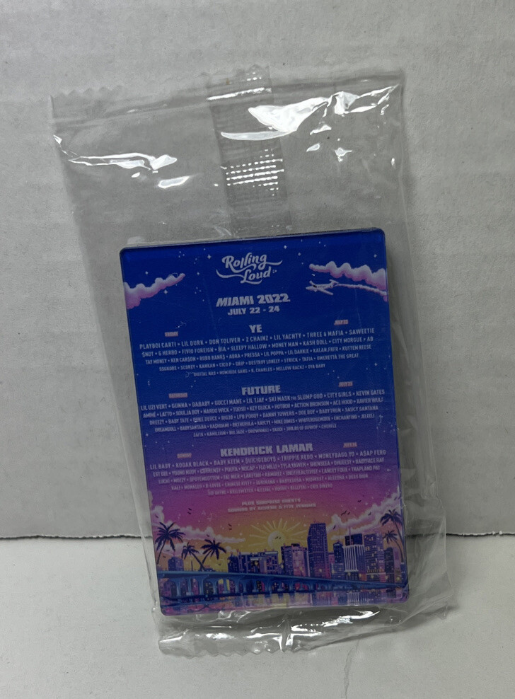 ROLLING LOUND MIAMI 2022 Merch