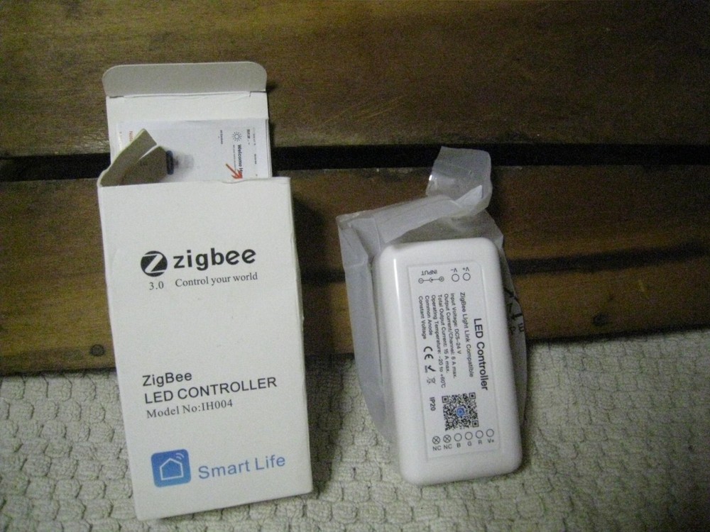 Zigbee Light Link Compatible LED controller IH004 NEW no plug 15A 6A/channel