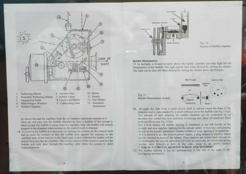 Bubble Sextant Mk IXA Onwards Technical Description (11)