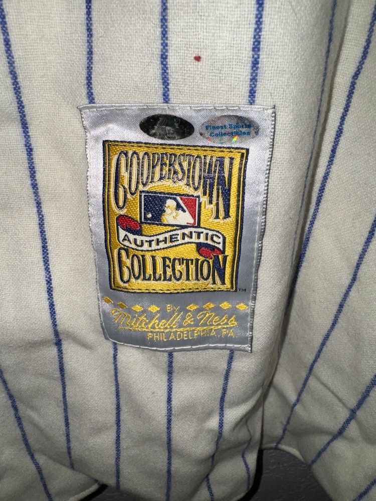 Nolan Ryan Signed Mets Mitchell & Ness Authentic Jersey JSA LOA Ryan Holo
