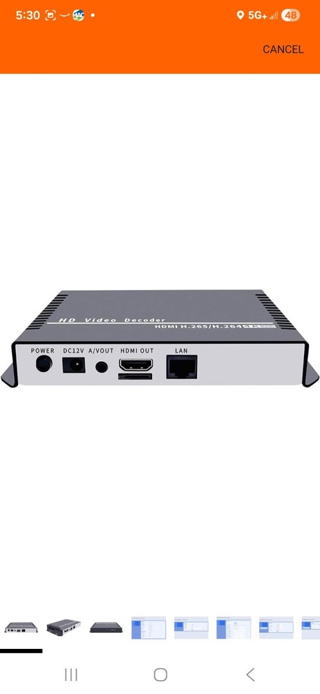 1080P Video Decoder - IPTV w/ HDMI & CVB -Stream Decoding RTMP/RTSP/RTP/UDP/HTTP
