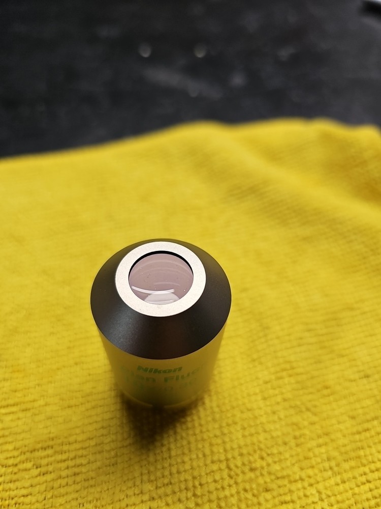 NIKON PLAN FLUOR 10X / 0.30 Ph1 DL MICROSCOPE OBJECTIVE FOR INVERTED SCOPES