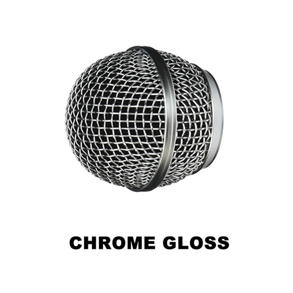 5 Multiple Color Replacement Microphone Grilles for SM58 & Similar Mics