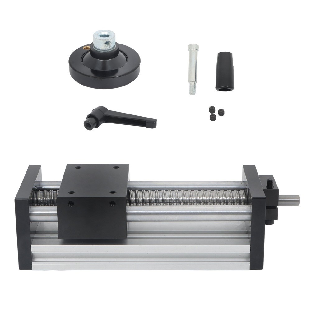 Dual Slide Linear Module Sliding Table SFU1605 Ballscrew 100mm Effective Linear