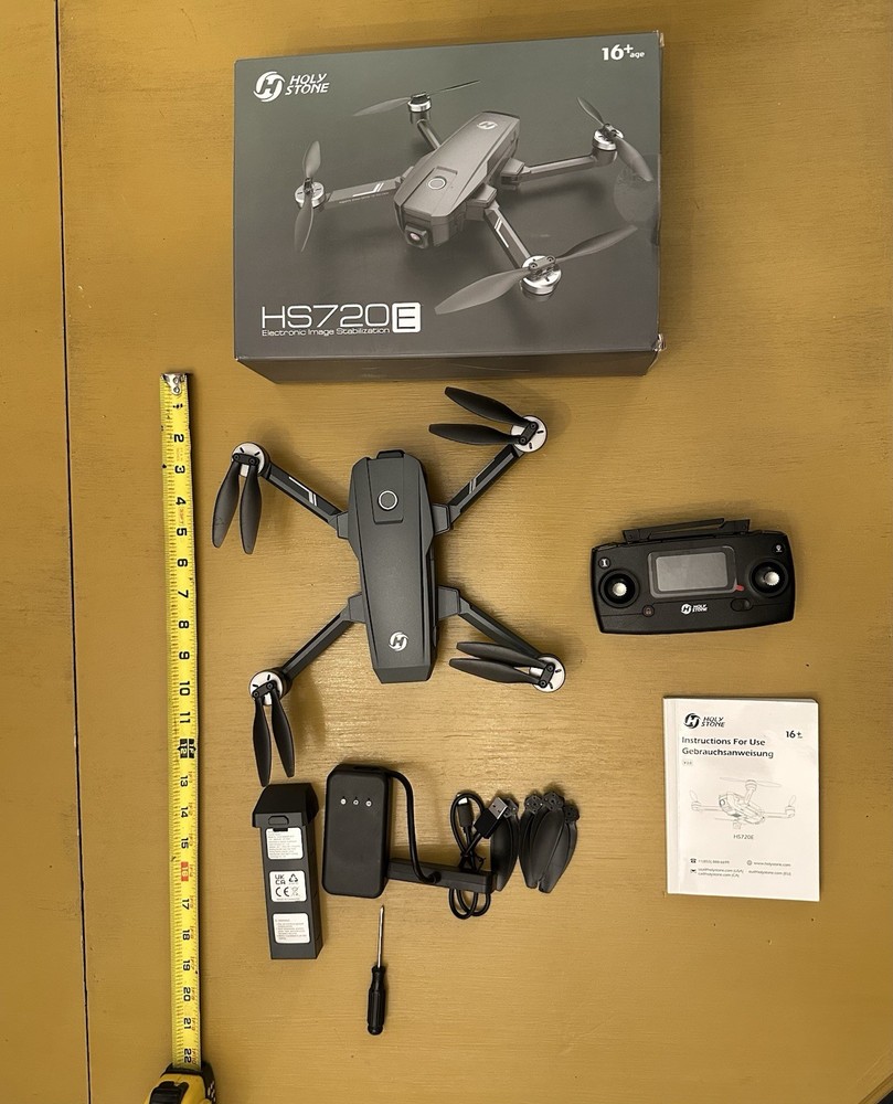 Holy Stone HS720E 4K Camera Professional Drone - Gray