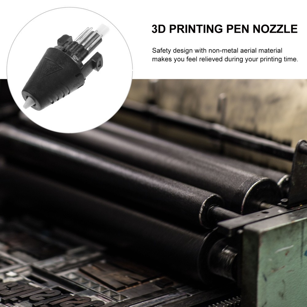 3D Printing Pen Nozzle Printer Part With Integrated Inserted Design For 1.75 mm