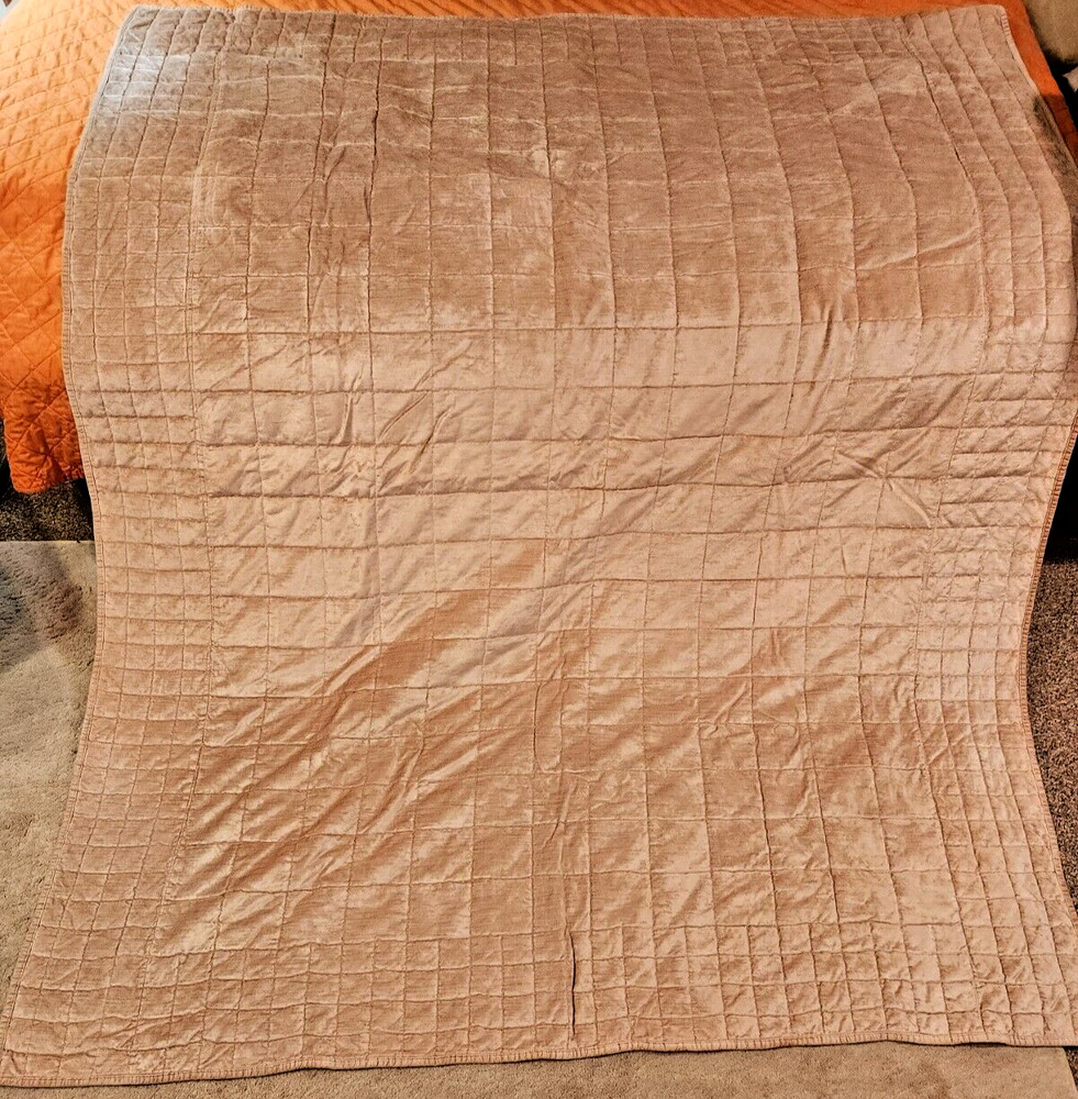 Blanket Comforter 70 X 84 Gold