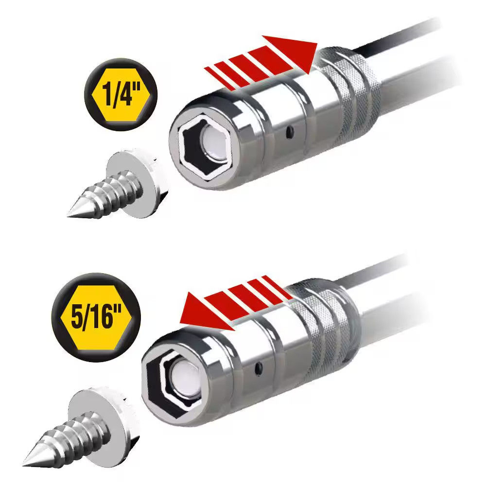 HVAC 8-In-1 Slide Driver Screwdriver & Nut Driver