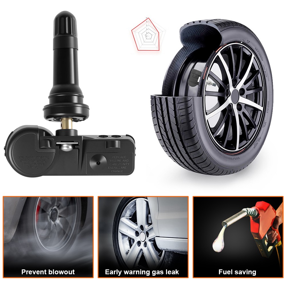 Set of 4 For Ford Explorer TPMS Tire Pressure Sensors DE8T1A180AA /9L3T1A180AF