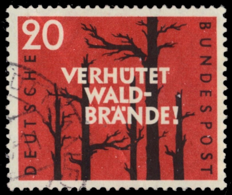 GERMANY 782 - Precent Forest Fires  (pc15930)