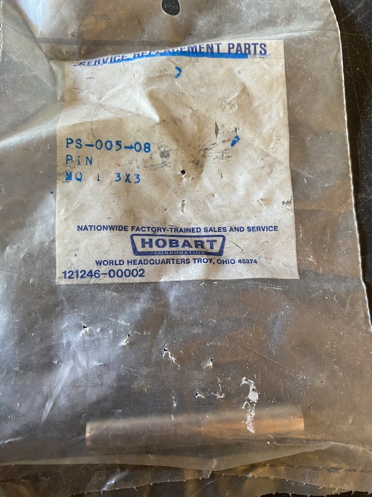 (IB24) PS-005-09 OEM Hobart Pin