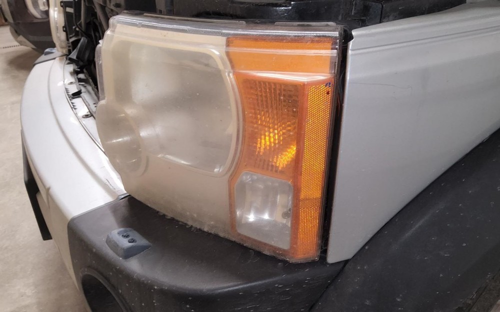 ROVER LR3 2008 LEFT QUARTER PANEL SILVER 1776856