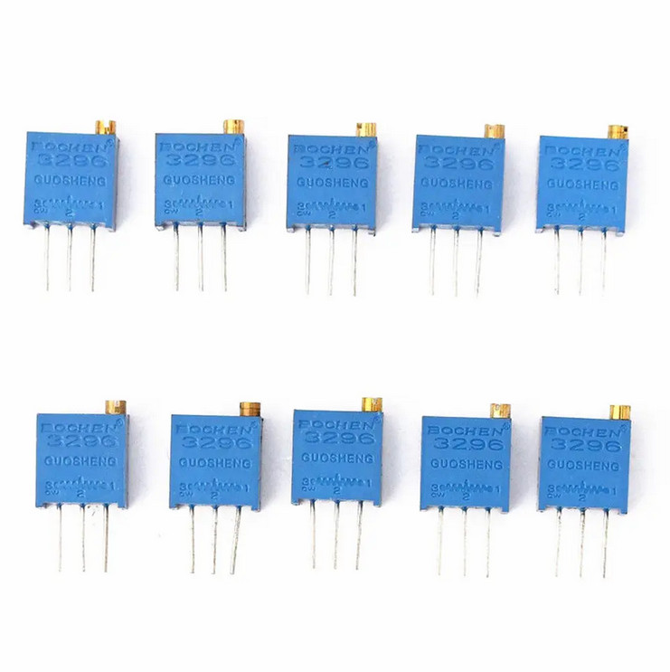 3296W Multi-Turn Trimmer Potentiometer - Variable Resistor Kit with Box NEW