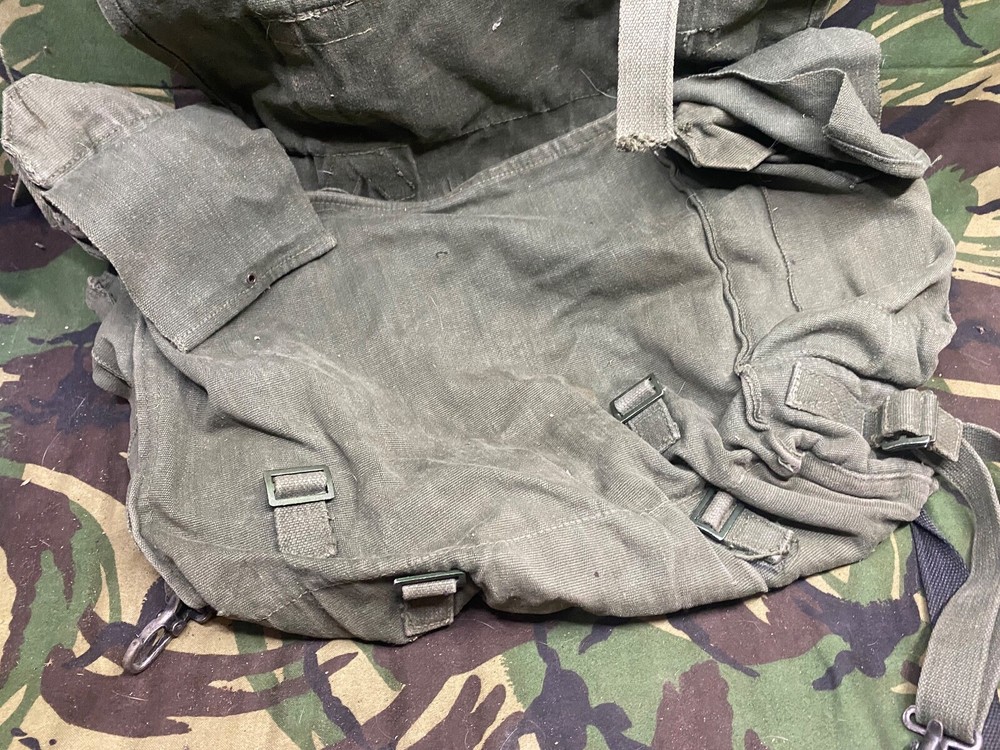 Original British Army 58 Pattern Webbing Back Pack