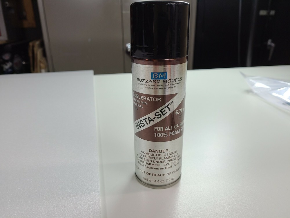 #155 Bob Smith Insta-Set CA Accelerator Aerosol 6.75 fl.oz