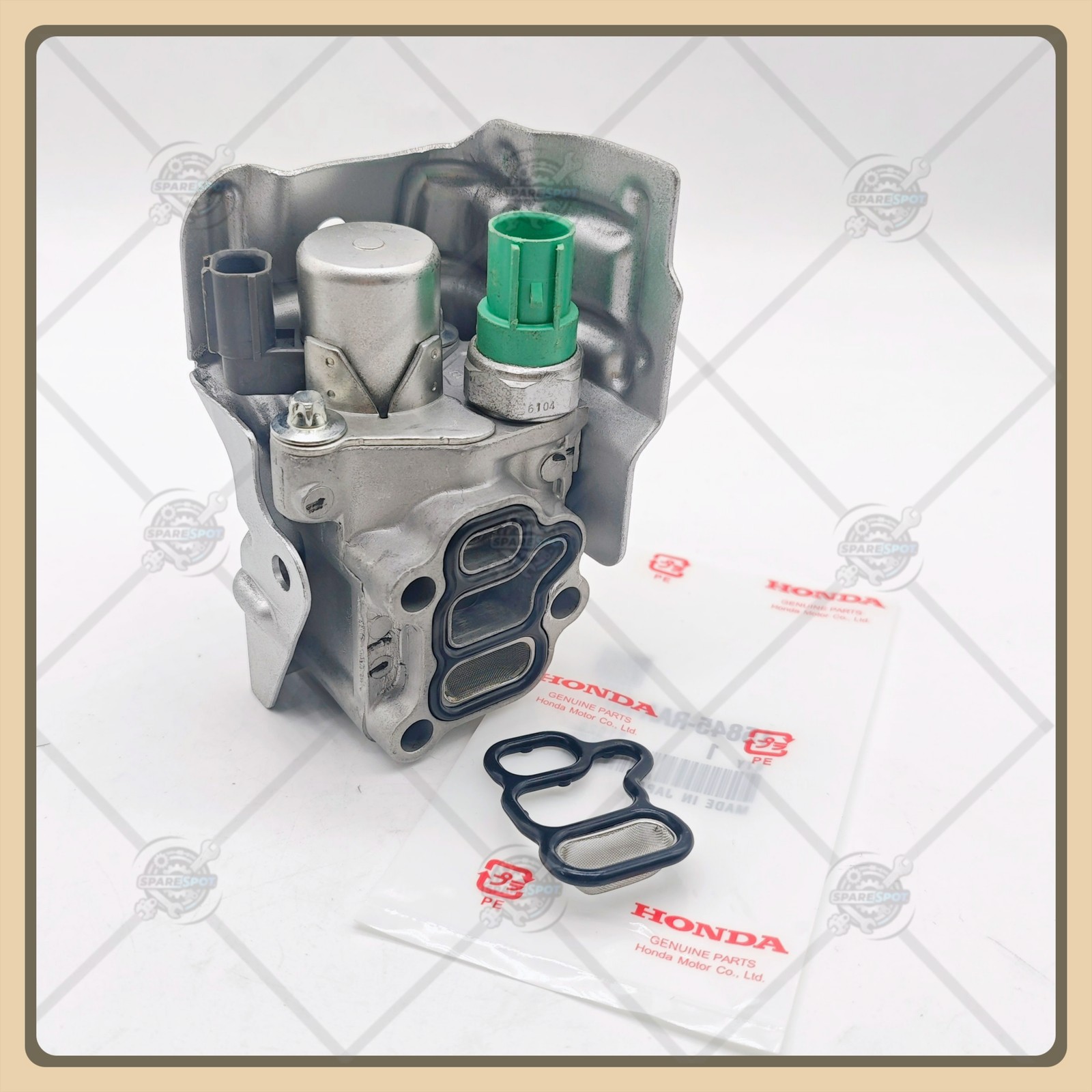 New GENUINE VTEC SOLENOID SPOOL VALVE W/GASKET 15810-RAA-A03 For HONDA ACURA