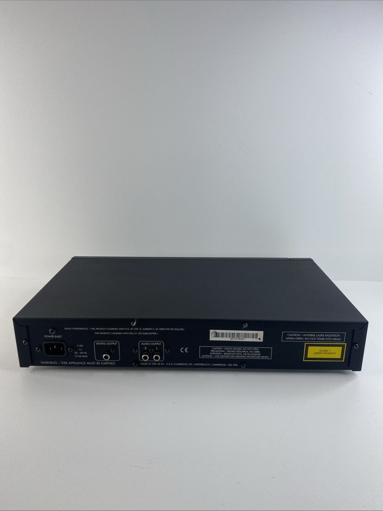 Audiophile Arcam Alpha One Compact Disc Player Tested