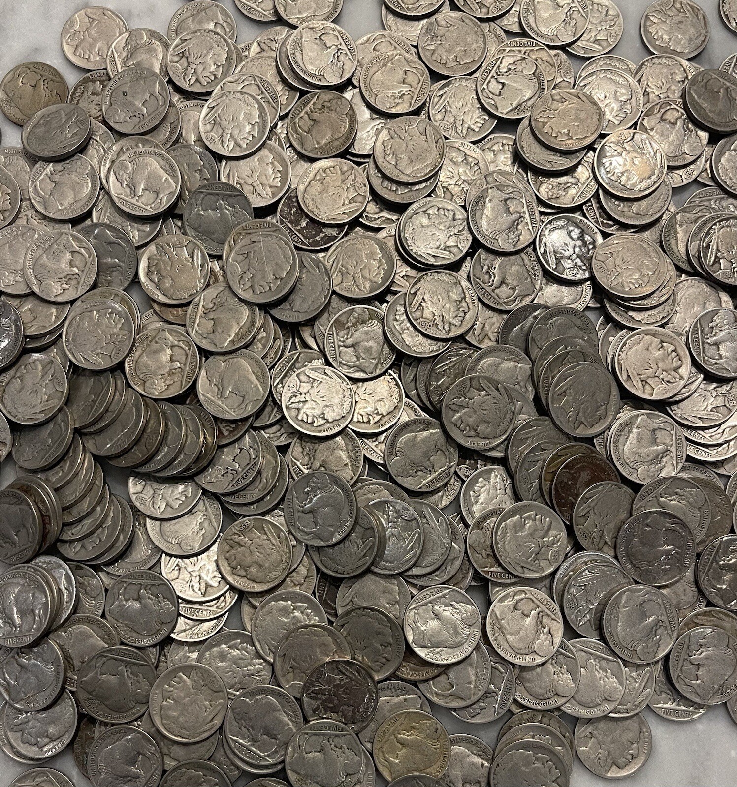[Lot of 40] Buffalo Nickels Full Readable Dates - Choose # of Lots of 40!