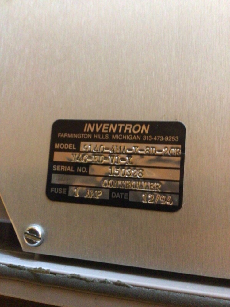 Inventron 9140 Programmable Control System