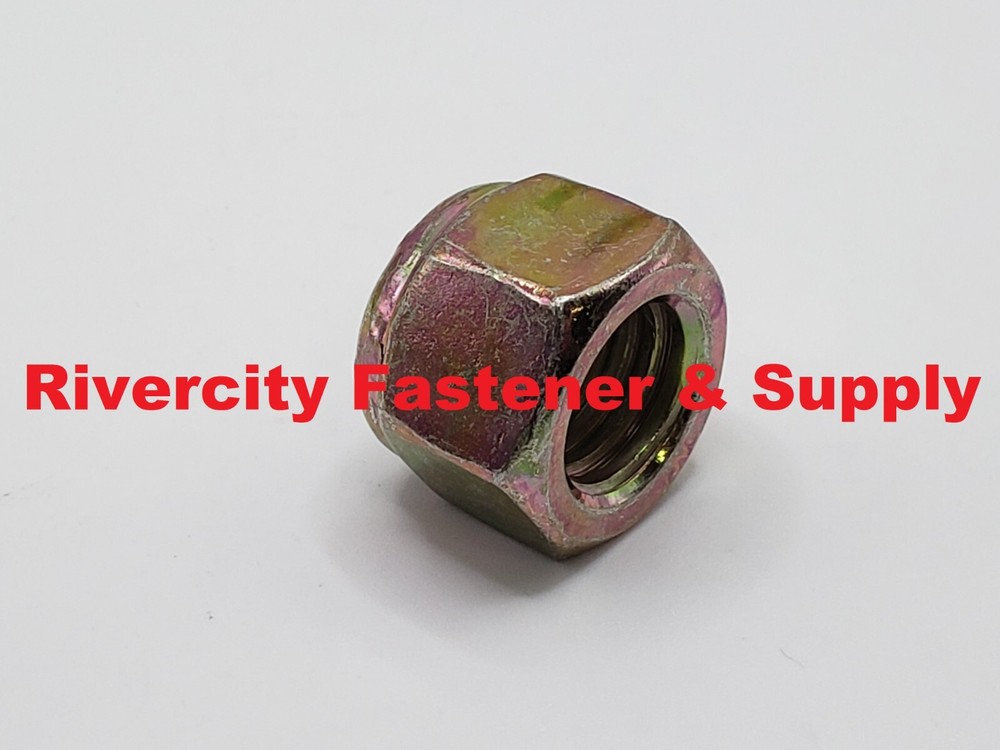 1-8 Grade 8 Lock Nuts 1x8 Stop Lock Nut 1" x 8 Locking Nut ZY