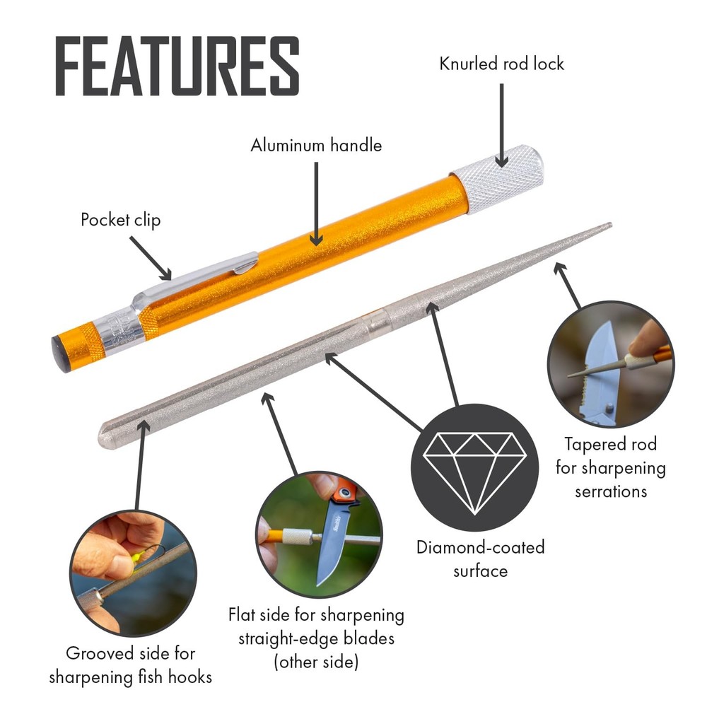 Smith’s Diamond Retractable Sharpener