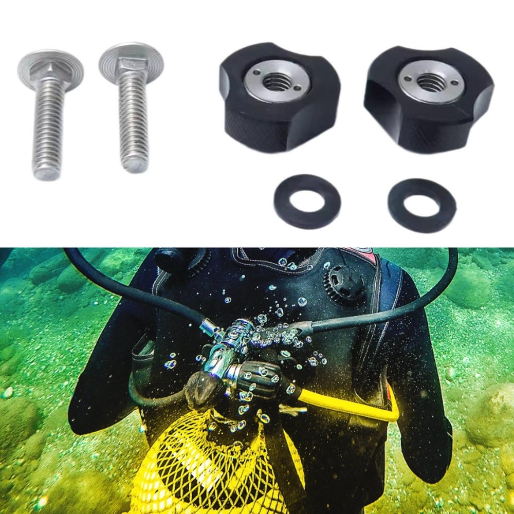 1 Pair Diving Screws for Backplate Compact Maintenance for