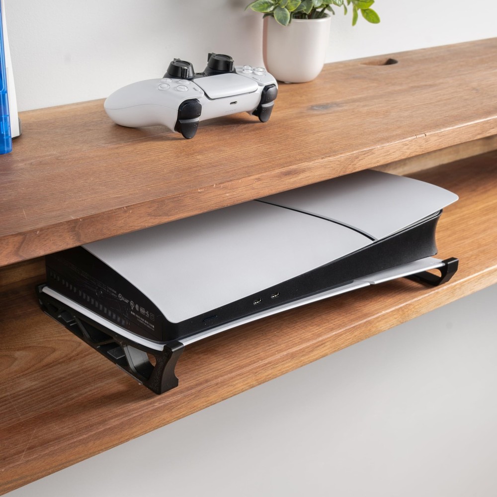 Skates - Horizontal Stand with PS5 Slim (Black)