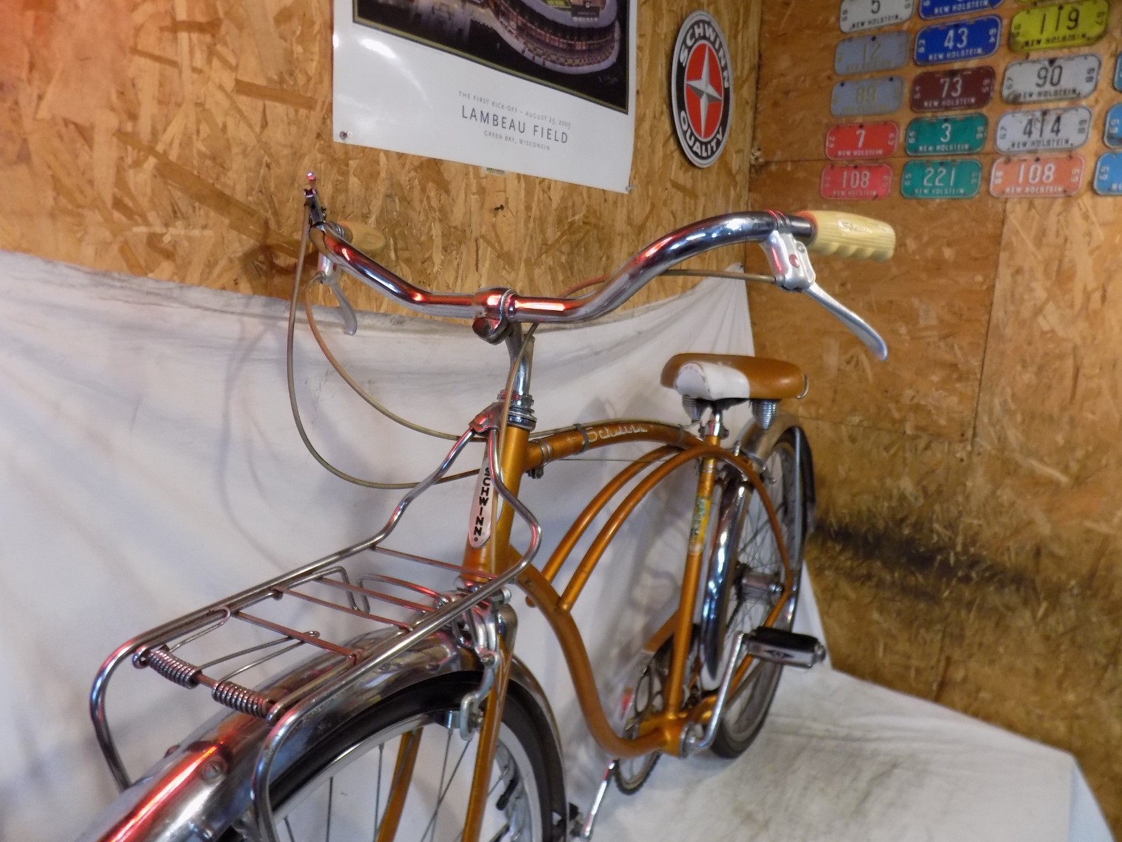 1965 SCHWINN CORVETTE II MENS 3-SPEED COPPERTONE CRUISER BIKE JAGUAR PANTHER S7!