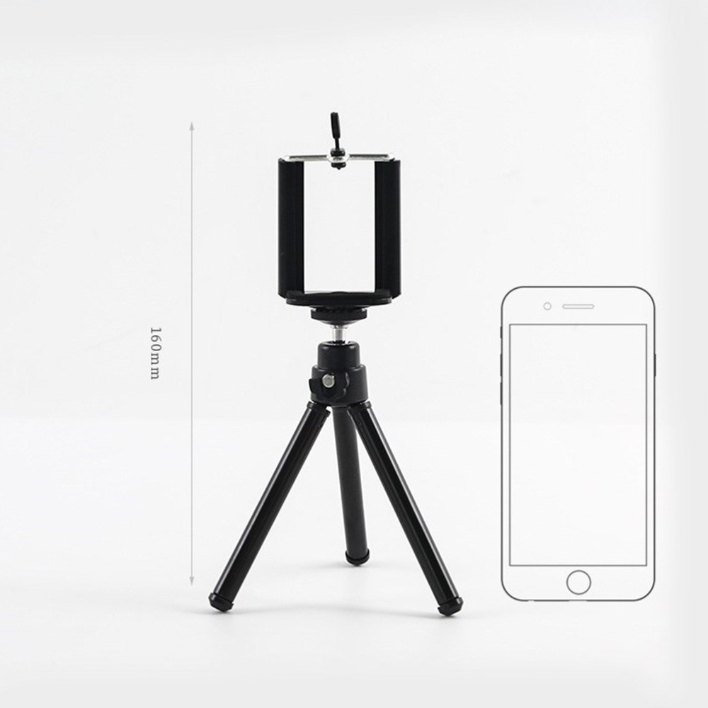 Phone Camera Stand Compact Tripod Tablet Holder Telescopic Support