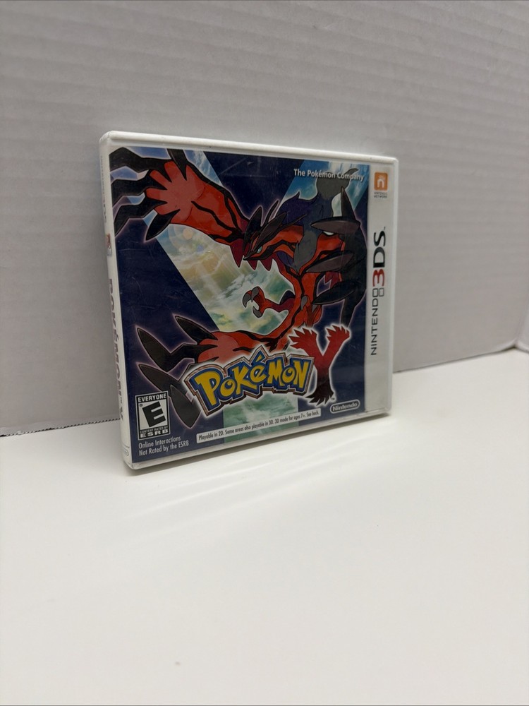 Pokemon Y Version Nintendo 3DS Authentic Case ONLY - NO GAME